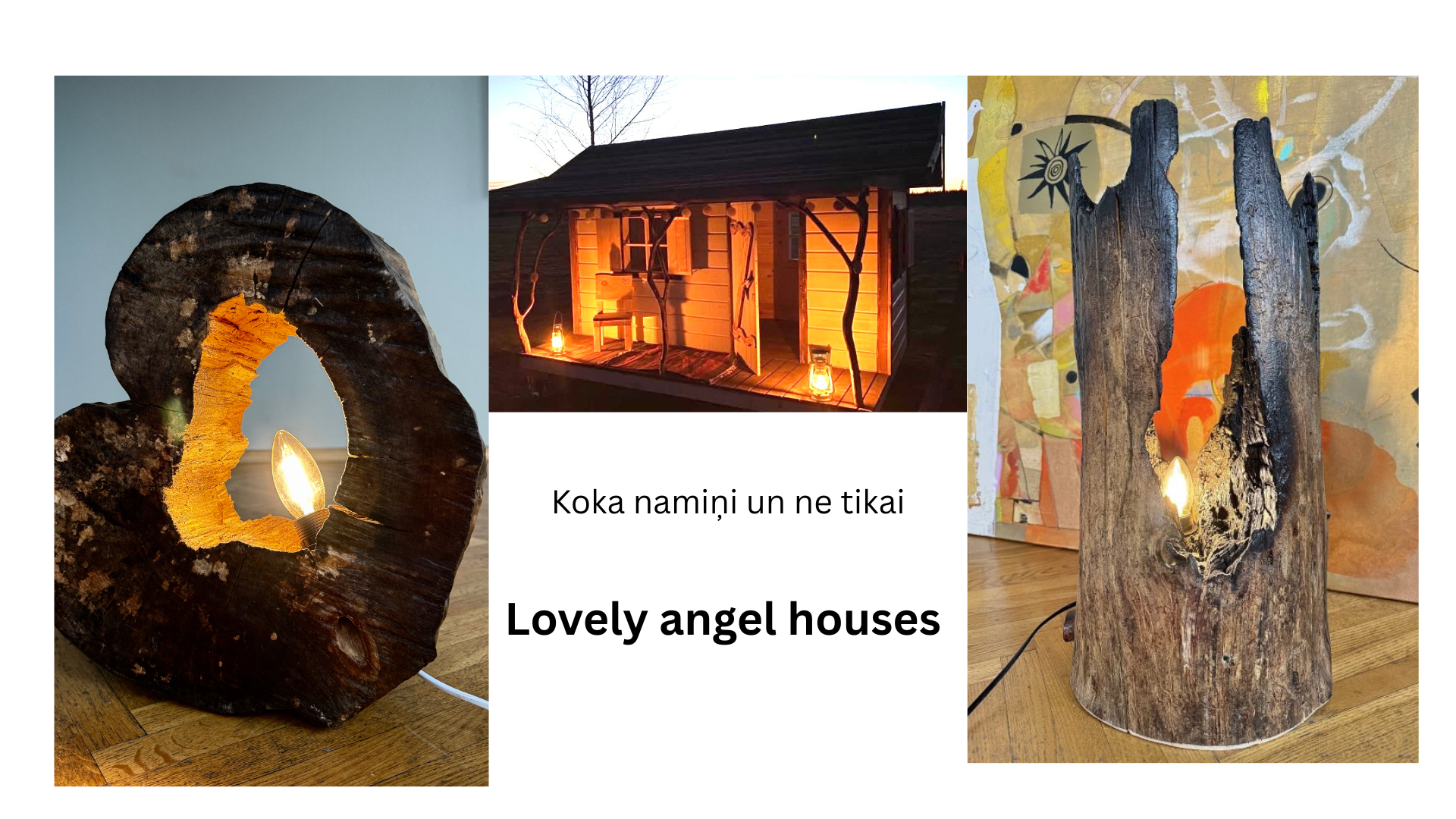 Lovely angel houses
