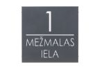 Mājas numura zīme ar LED apgaismojumu un tumsas sensoru - Attēls 9