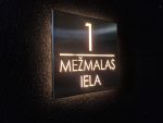 Mājas numura zīme ar LED apgaismojumu un tumsas sensoru - Attēls 5