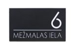 Mājas numura zīme ar LED apgaismojumu un tumsas sensoru - Attēls 18