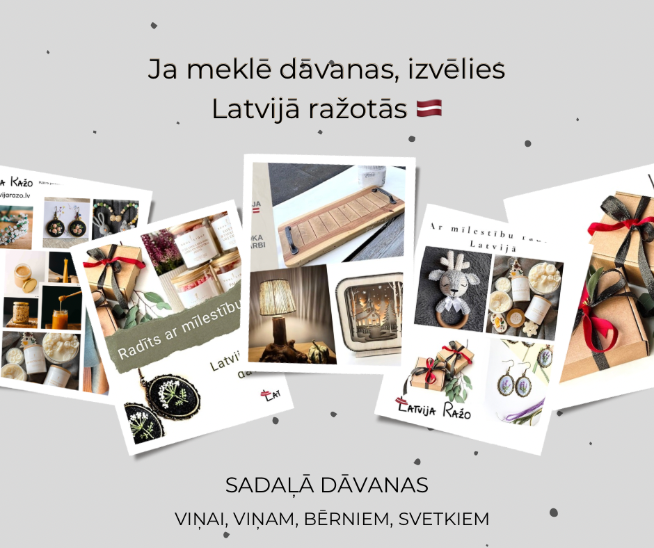 Latvijā ražotas dāvanas